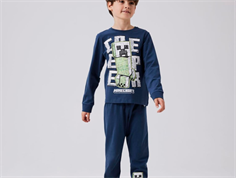 Name It dark denim Minecraft pajamas